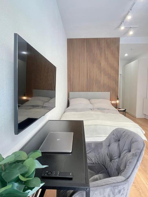 Modernes Apartment Im Zentrum Von Karlsruhe Luaran gambar